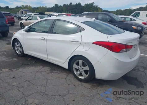 2013 Hyundai Elantra Gls z USA, uszkodzony, nr VIN 5NPDH4AE9DH241821